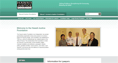 Desktop Screenshot of hawaiijustice.org